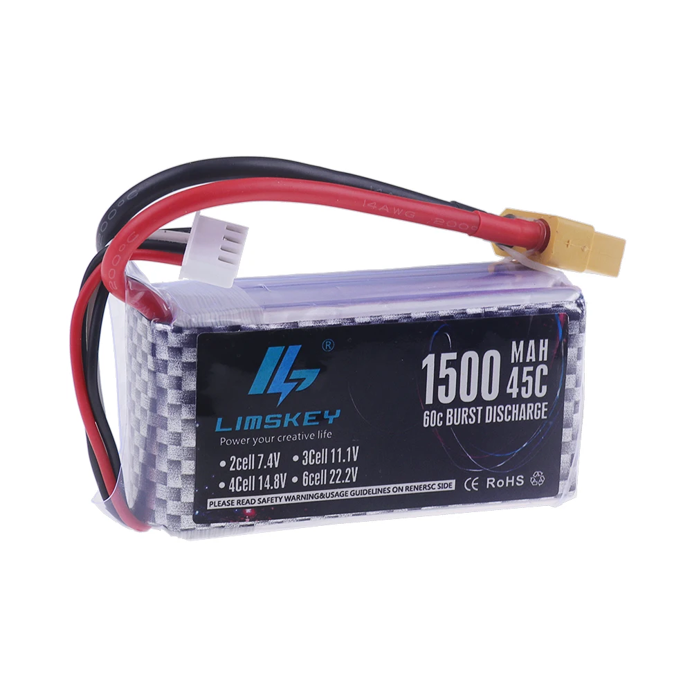 2S 3S 4S 6S Lipo Battery 7.4V  - 4S Lipo Battery 14.8V 6000Mah ulasan dan harga