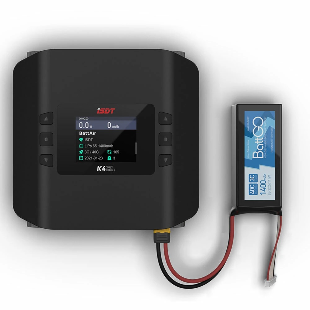 Original ISDT K4 Dual Channel  - Isdt K4 Dual Lipo Charger ulasan dan harga