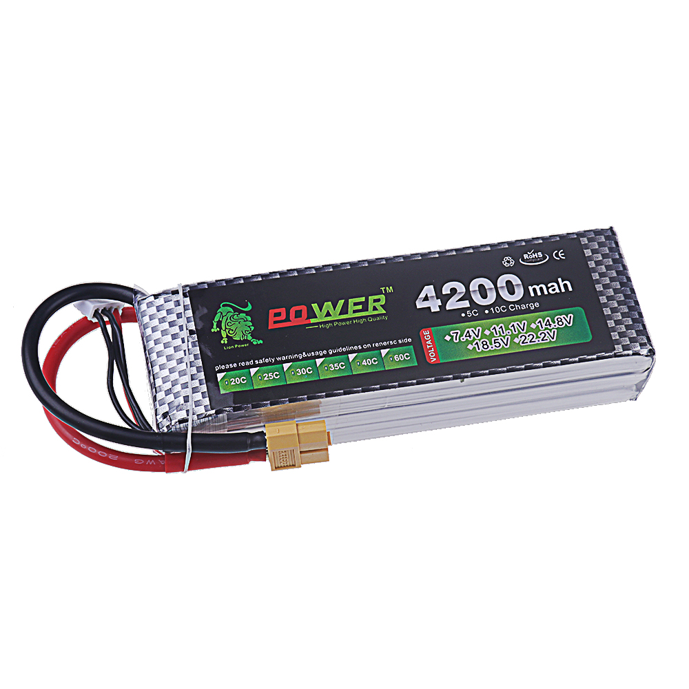 4200MAH 5200mAh 6000mAh 7200mA - 4S Lipo Battery 14.8V 6000Mah ulasan dan harga